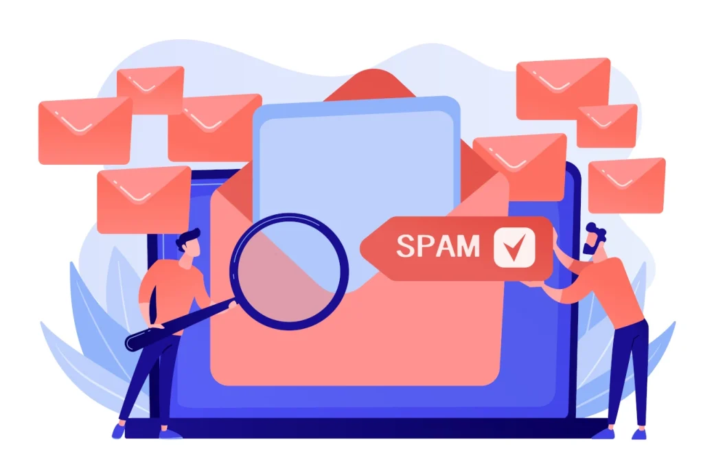 Spam score emailu